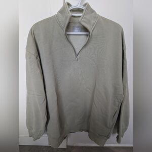 TNA Cozy Fleece 1/2 zip sweatshirt